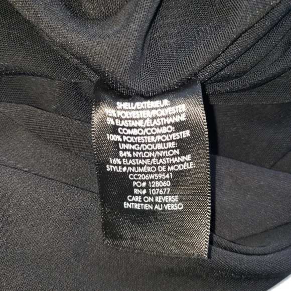 Alice + Olivia Women's Binnie Asymmetrical Ruched Bodycon Mini Dress Sz 8 - Picture 8 of 9